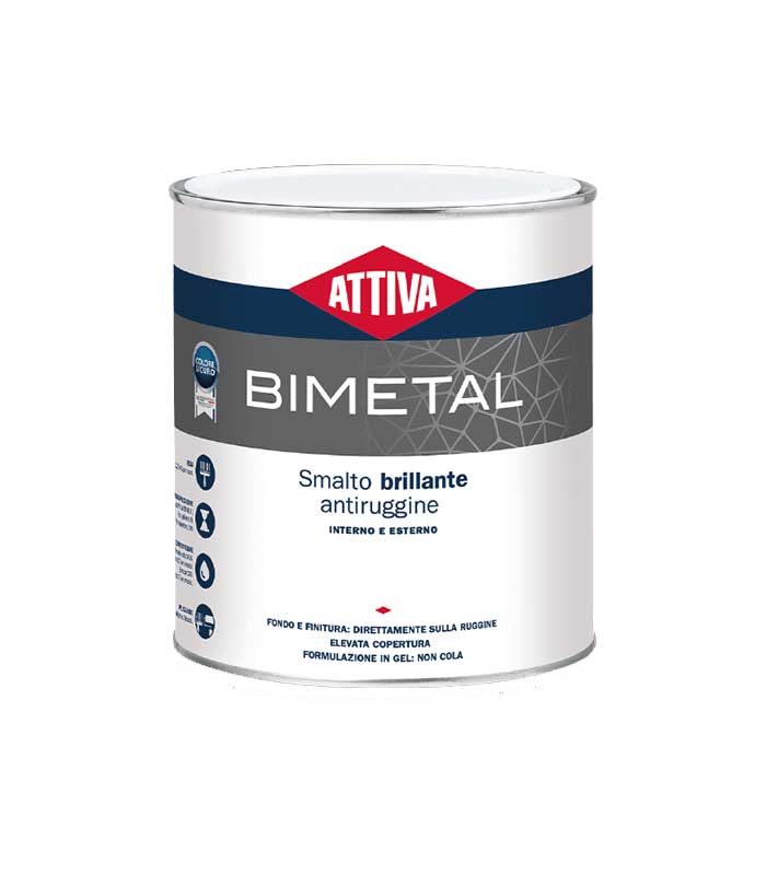 Smalto brillante antiruggine Bimetal
