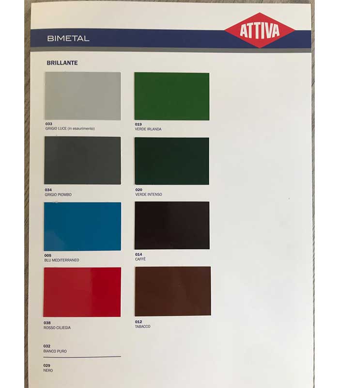 Smalto brillante antiruggine Bimetal