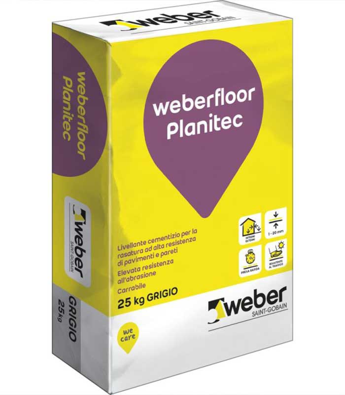 Livellante Weberfloor Planitec 25 kg