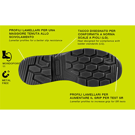 Scarpa antinfortunistica Indy Sonoma